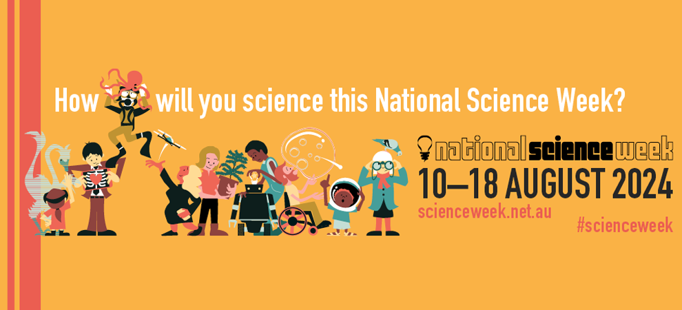 National science week Newsroom Banner - Decorative