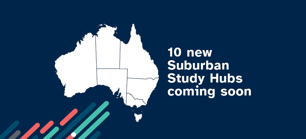 10 new suburban study hubs coming soon