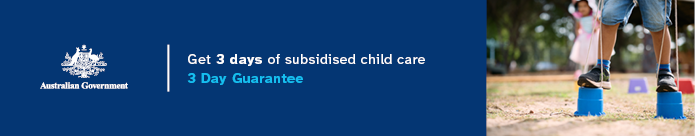 3 Day Guarantee website or newsletter banner