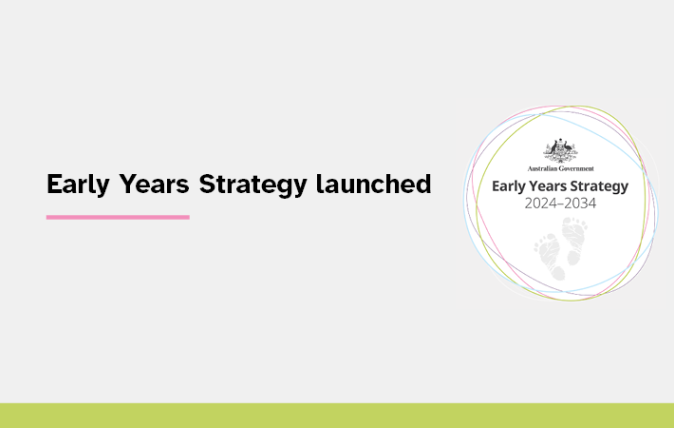 Early Years Strategy Newsroom Banner (Decorative)