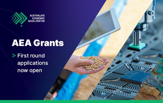 AEA Grants First round applications now open with engineering images.