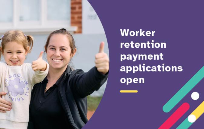 Worker retention payment applications open Newsroom banner (Decorative)