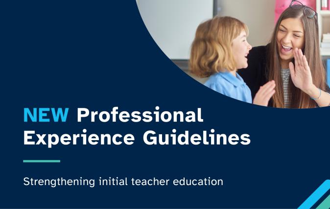 New Professional Guidelines to Support Teaching Students - newsroom banner