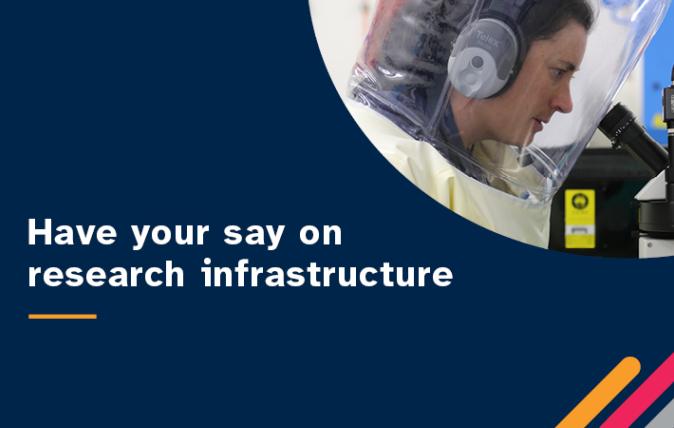 Have your say on research infrastructure newsroom banner