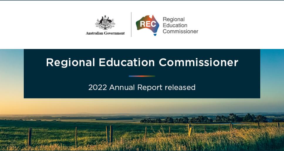 Regional Education Commissioner 2022 Annual Report now available Banner Image