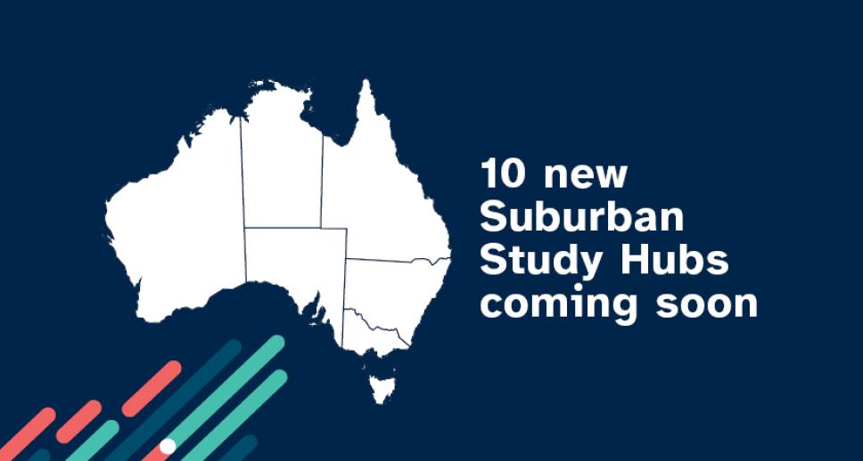 10 new suburban study hubs coming soon