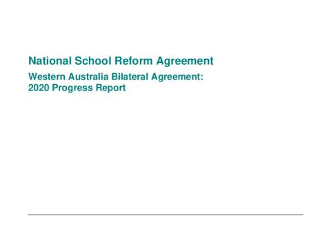 Western Australia 2020 Bilateral Progress Report.pdf