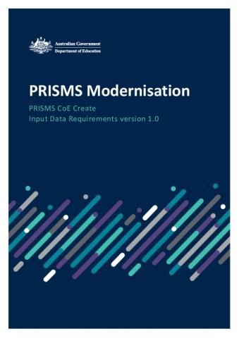 PRISMS CoE Create Input Data Requirements.pdf