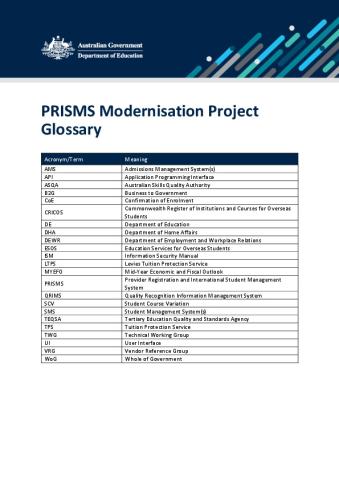 PRISMS Modernisation Project Glossary.pdf