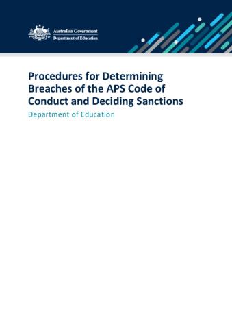 Procedures for Determining Breaches of the APS Code of Conduct and Deciding Sanctions.pdf