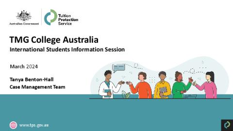 TMG College Australia - International Students Information Session Slides.pdf