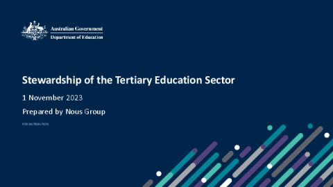 3 - Stewardship of the Tertiary Education Sector .pdf