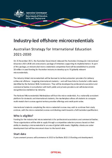 Fact Sheet - Offshore Industry-led Microcredentials.pdf