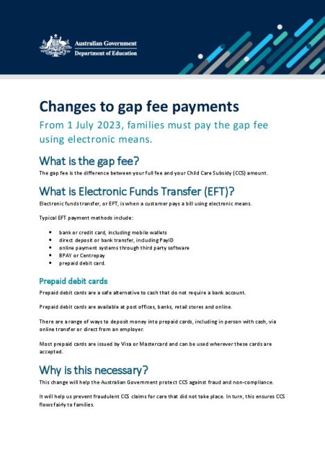 Changes to gap fee payments fact sheet.pdf