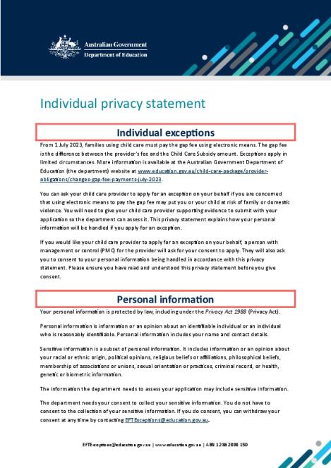 EFT Exception Individual Privacy Statement.pdf