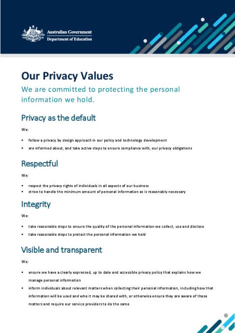 Department of Education Privacy Values.pdf