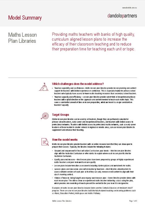 Best Practice Model 1 - Maths Lesson Plan Libraries.pdf