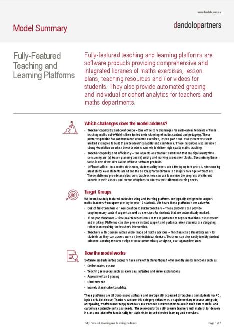 Best Practice Model 5 - Fully-Featured Teaching and Learning Platforms.pdf