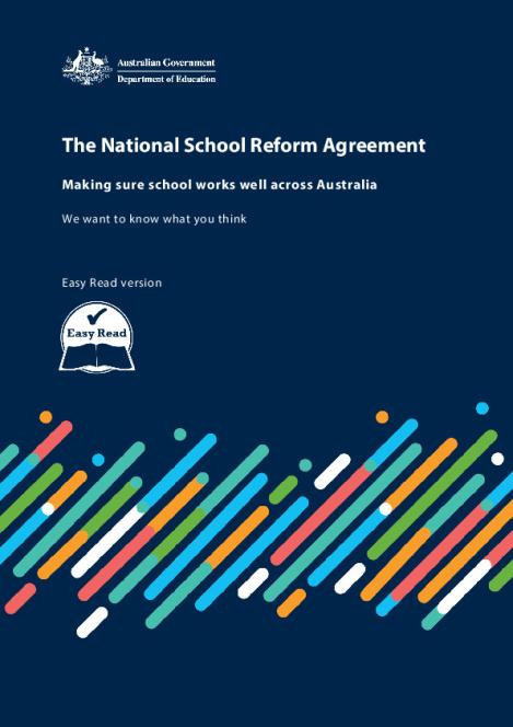 Better and Fairer Education System - Easy Read Consultation Paper.pdf