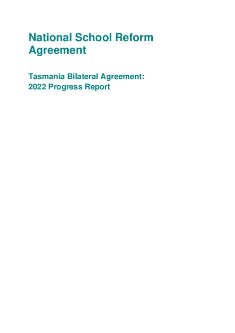 Tasmania 2022 Bilateral Progress Report.pdf