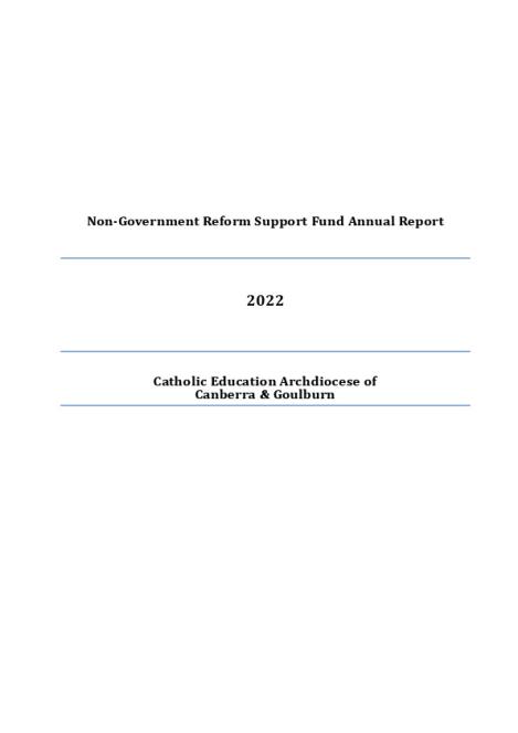 2022 NGRSF Annual Report - CEO Canberra and Goulburn.pdf