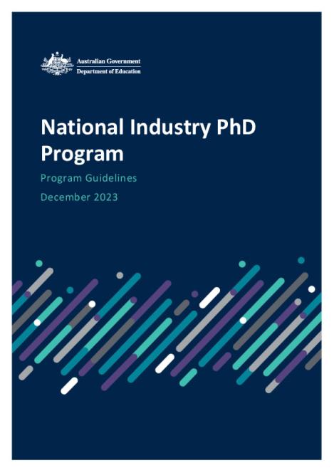 National Industry PhD Program Guidelines - December 2023.pdf