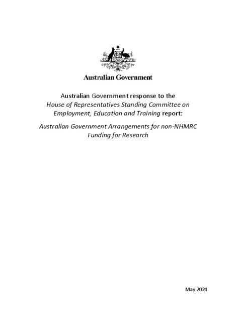 AGR - Inquiry into Funding Australia's Research.pdf