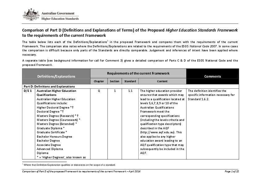 comparisonofpartdtocurrentframework-april2014.pdf