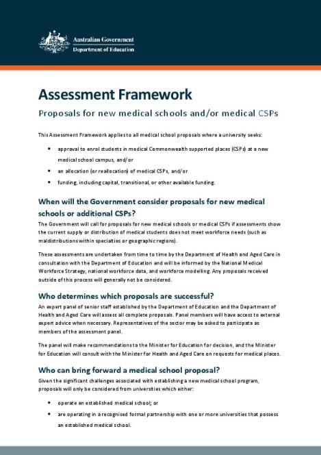 Assessment Framework for new medical schools and medical CSPs.pdf