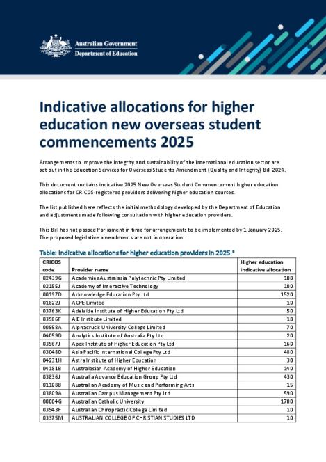 D24 7306030 Factsheet - Indicative 2025 allocations.pdf