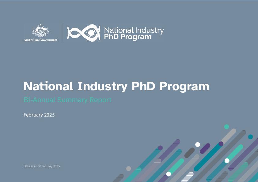 National Industry PhD Program_February 2025 Data Report.pdf