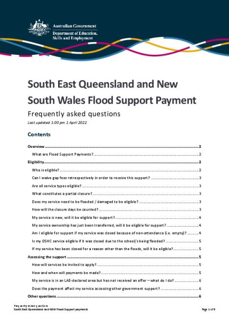 QLD and NSW Flood Support payments FAQs – 1 April.pdf